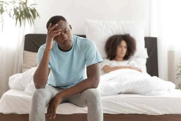 Man upset about ED symptoms Fareham