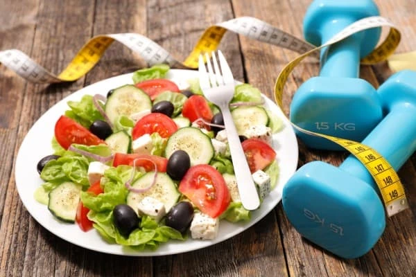Example of good diet and exercise Fareham