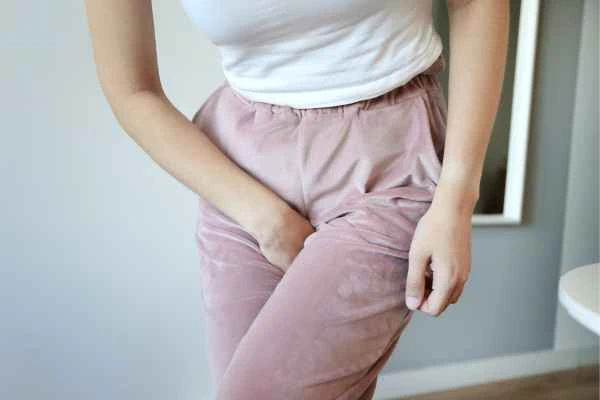 older woman running to the toilet because of urinary incontinence Fareham