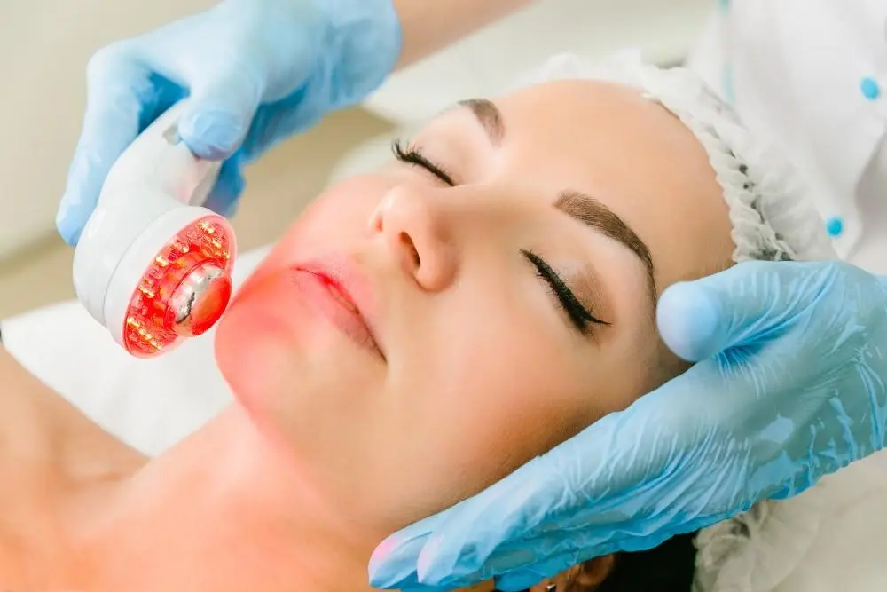 woman having non-surgical Morph8 treatment Fareham